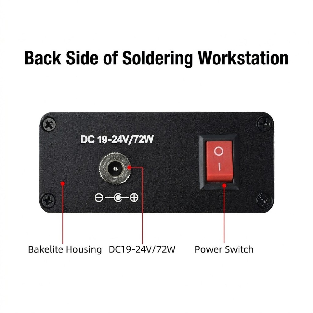 T12 Soldering Station Oled - Estación de soldadura T12, voltaje de