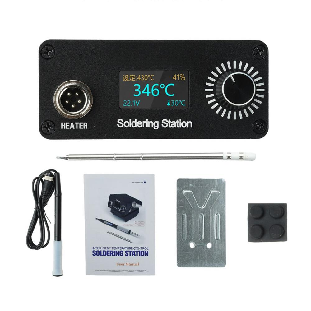 Estación de soldadura T12, vol - T12 Soldering Station Oled reseña y precio