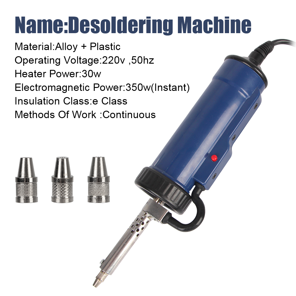 Nueva máquina desoldadora con  - Desoldering Pump Electric Vacuum Station reseña y precio