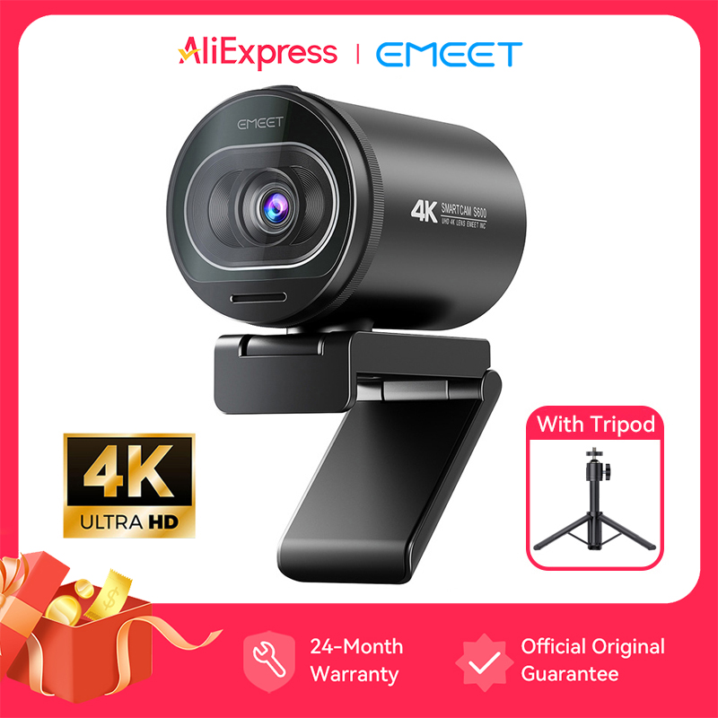 Cámara Web 4K EMEET S600 Smart - 4K Microscope Camera Sony Sensor reseña y precio